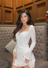 ELENA DRESS (WHITE)