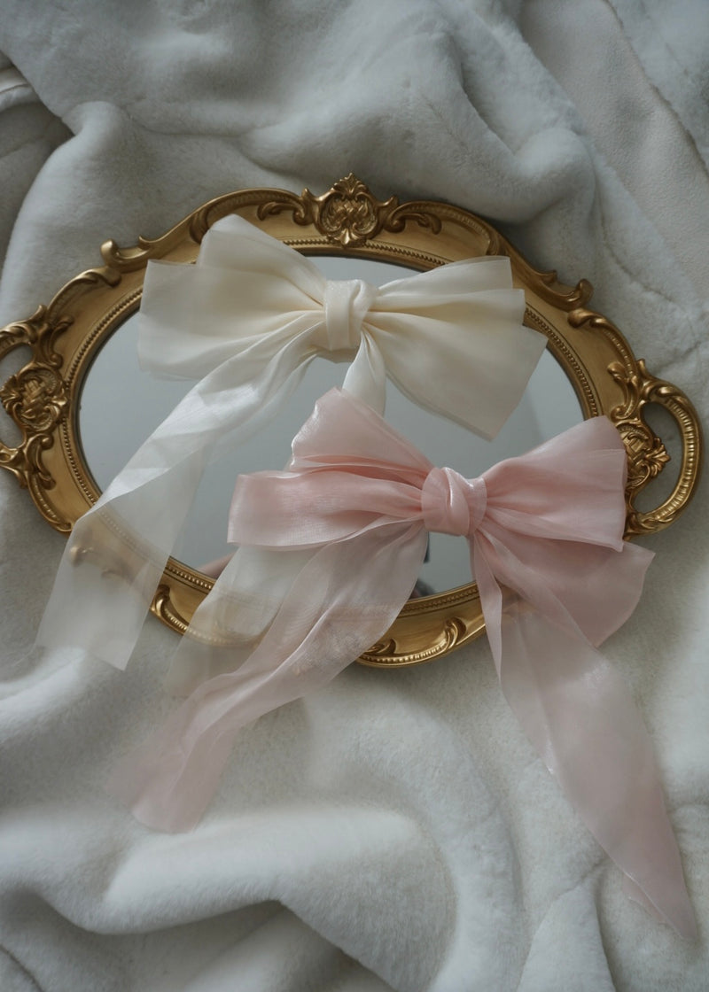 ANGELINA HAIR BOW (IVORY)