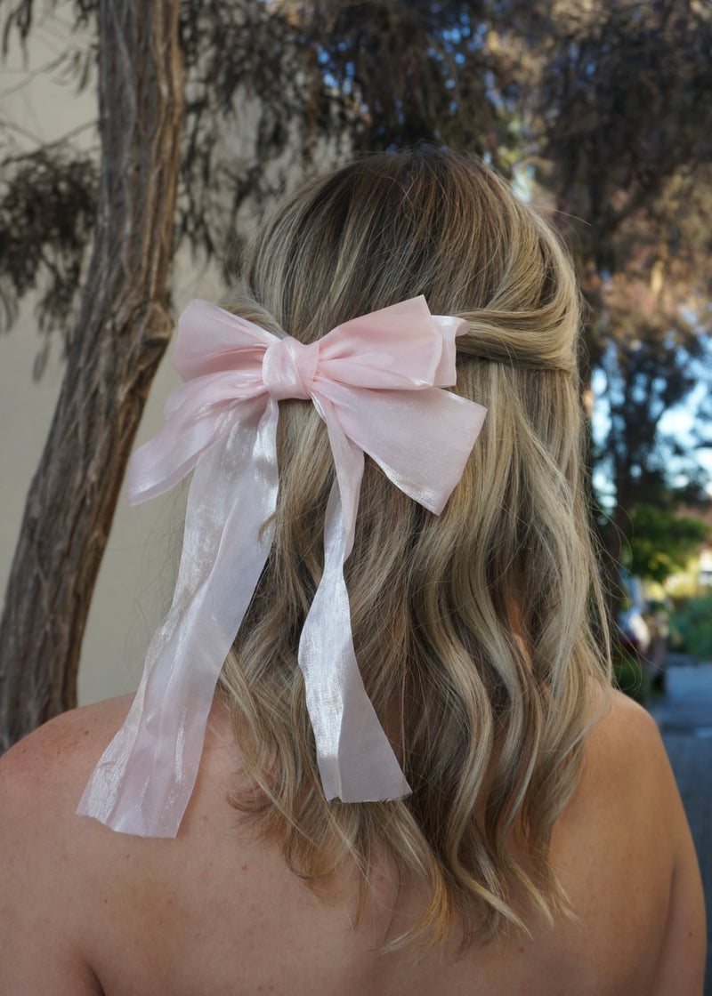 ANGELINA HAIR BOW (PINK)