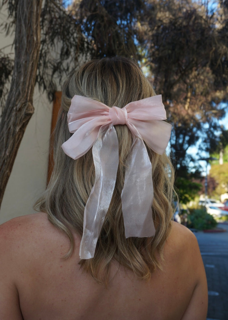 ANGELINA HAIR BOW (PINK)