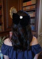 LORELEI HAIR BOW (BLACK)