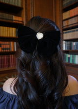 LORELEI HAIR BOW (BLACK)